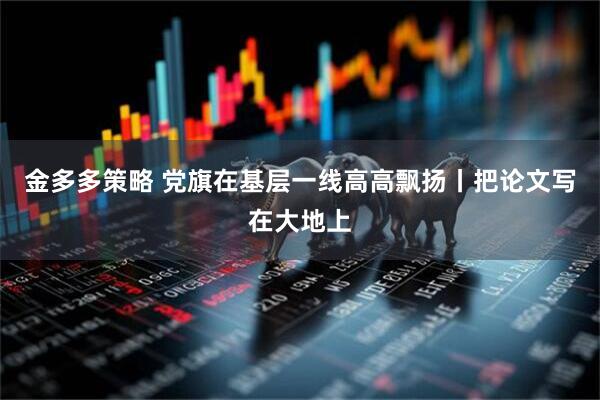 金多多策略 党旗在基层一线高高飘扬丨把论文写在大地上