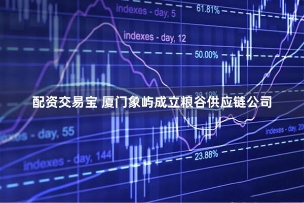 配资交易宝 厦门象屿成立粮谷供应链公司