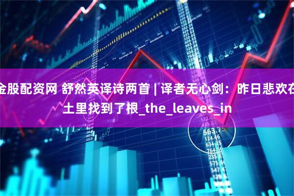 金股配资网 舒然英译诗两首 | 译者无心剑：昨日悲欢在土里找到了根_the_leaves_in