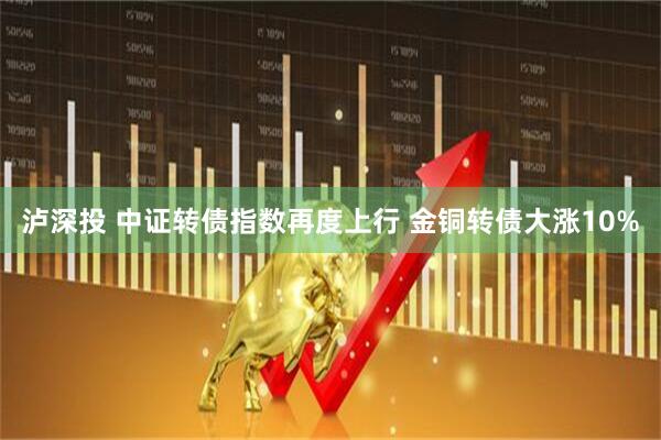 泸深投 中证转债指数再度上行 金铜转债大涨10%