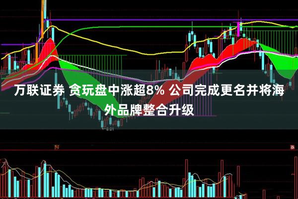 万联证券 贪玩盘中涨超8% 公司完成更名并将海外品牌整合升级