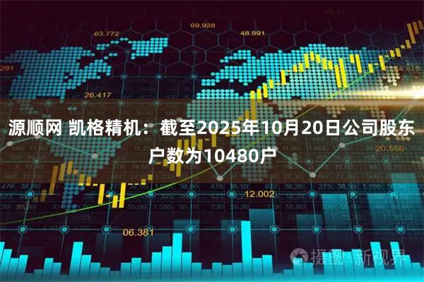 源顺网 凯格精机：截至2025年10月20日公司股东户数为10480户