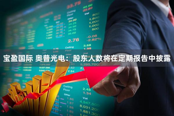 宝盈国际 奥普光电：股东人数将在定期报告中披露